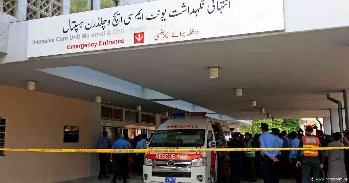 Vijftien baby’s omgekomen bij brand in ziekenhuis Pakistan