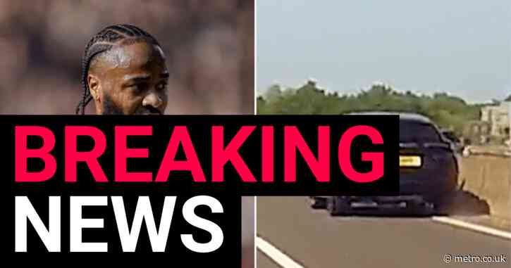 Raheem Sterling charged with dangerous driving and possessing laughing gas