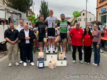 Mutterstadt – Balthasar Waldmüller gewann das Radrennen für die Amateure