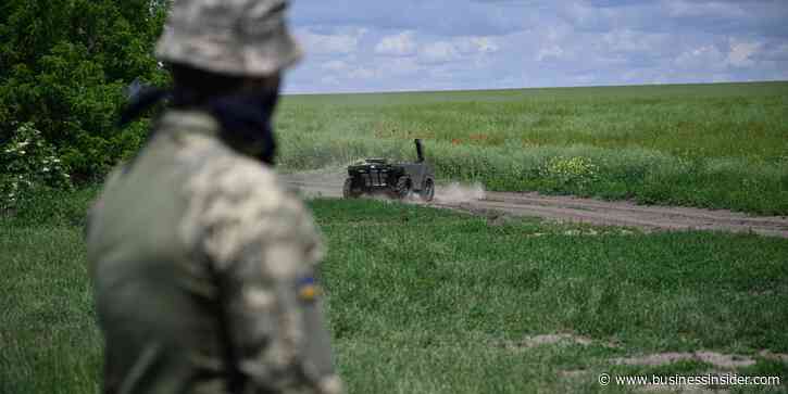 A British Army commander testing war robots says they aren't always the right tool for the job