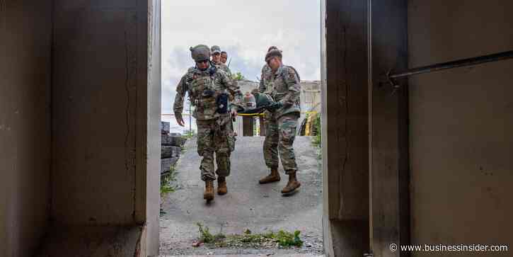 Learning from Ukraine, US Air Force medics are throwing up nets and pushing underground to survive drone attacks