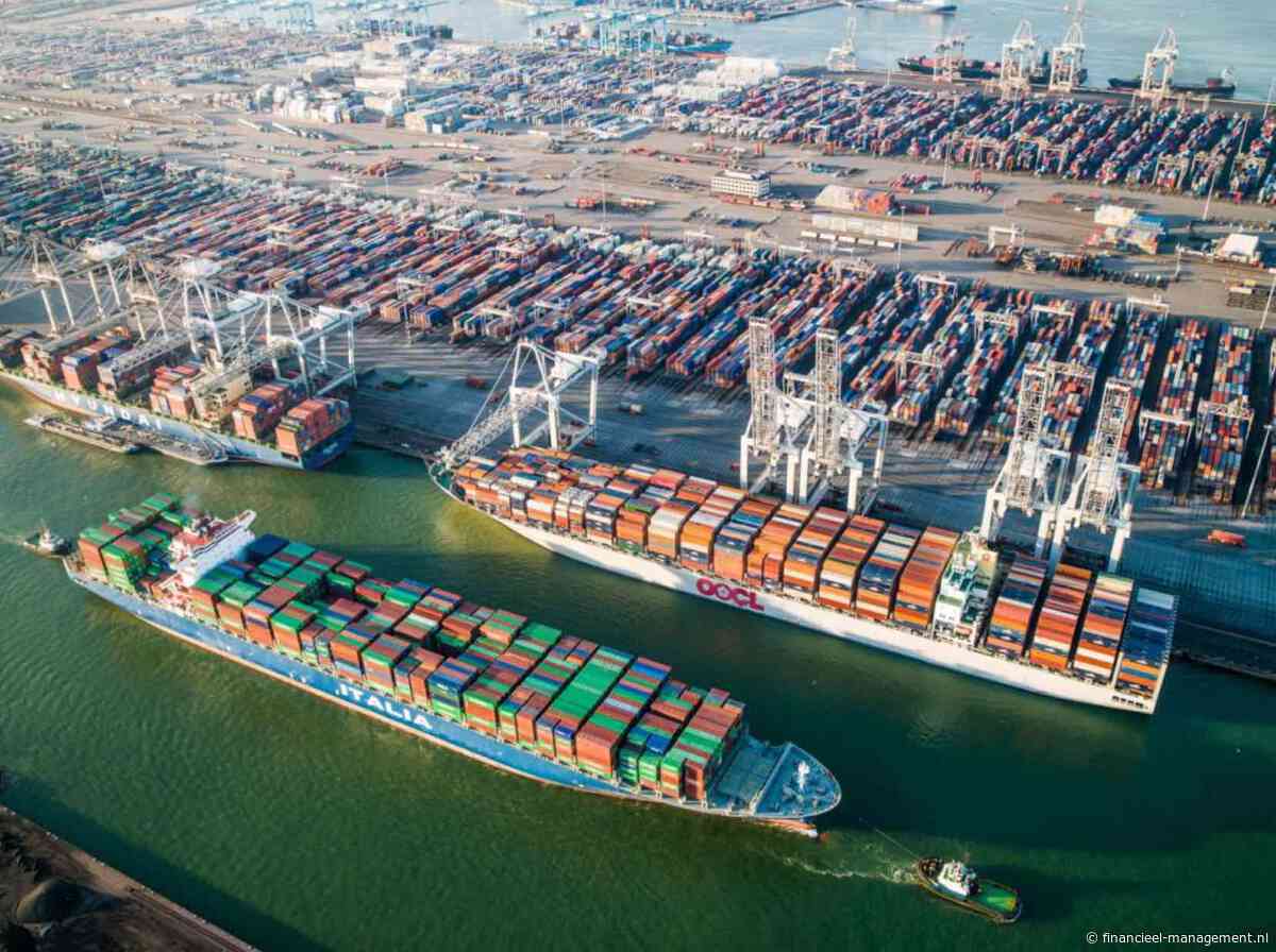 Regen redt haven van Rotterdam, maar herstel is nog niet voldoende