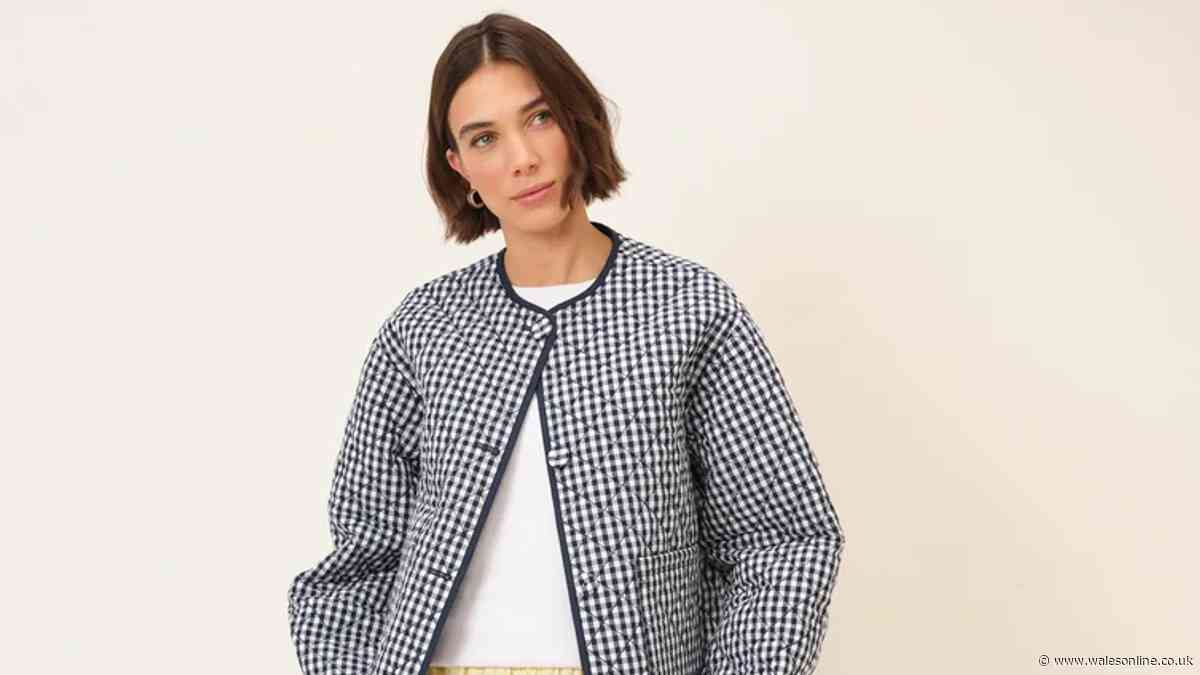 'Gorgeous' £145 autumn jacket now £38 in 85% off sale has two designs in one