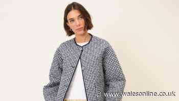 'Gorgeous' £145 autumn jacket now £38 in 85% off sale has two designs in one