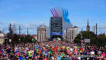 Great North Run deliver major Red Arrows 2026 update over Tyne Bridge flypast