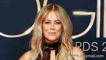 Samantha Armytage pokes fun at her painful injury as she returns to Today in a leg brace