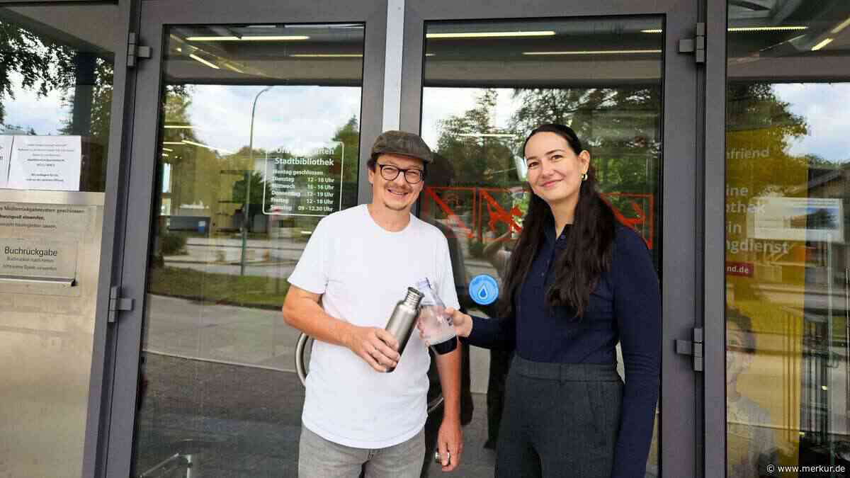 Gratis Wasser an acht Stationen: Geretsried macht mit bei Refill
