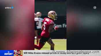 WR Mike Evans (groin) missed 49ers practice today | 'The NFL Report'