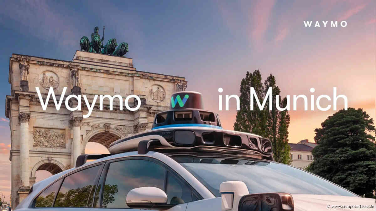 Fahrerlos in München: Waymo plant Robotaxis für Ende 2027