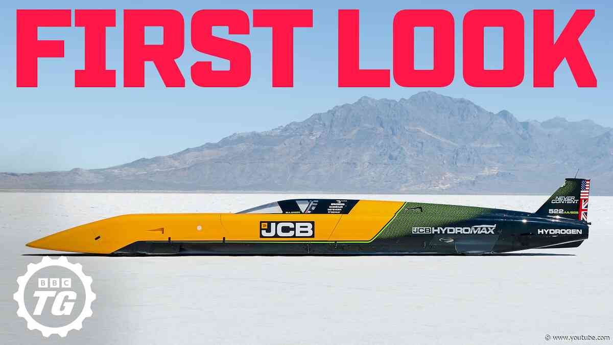 A Digger Company Just Made This 400mph Car! | 4K