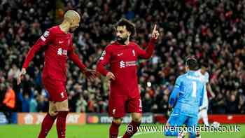 Fabinho responds after completing Liverpool reunion as Mohamed Salah sends instant reminder