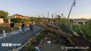 Tornado tears through French village, leaving dozens hurt and homes ravaged
