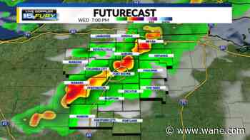 Strong storms possible before a brief break