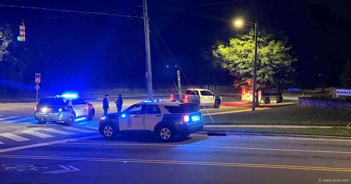 Raleigh police searching for driver after man hit by truck