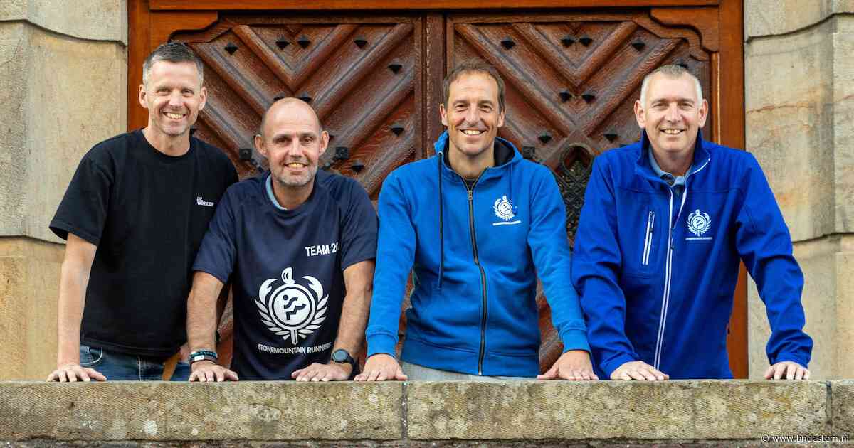 Passie voor sport en een beetje gekte: deze vrienden bedachten een tocht langs alle kernen van Steenbergen