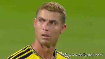 Cristiano Ronaldo is hauled off, mid-tantrum, at half-time by no-nonsense Ange Postecoglou - before team turn a 2-0 deficit into 3-2 win without him - in new challenge to his Saudi supremacy