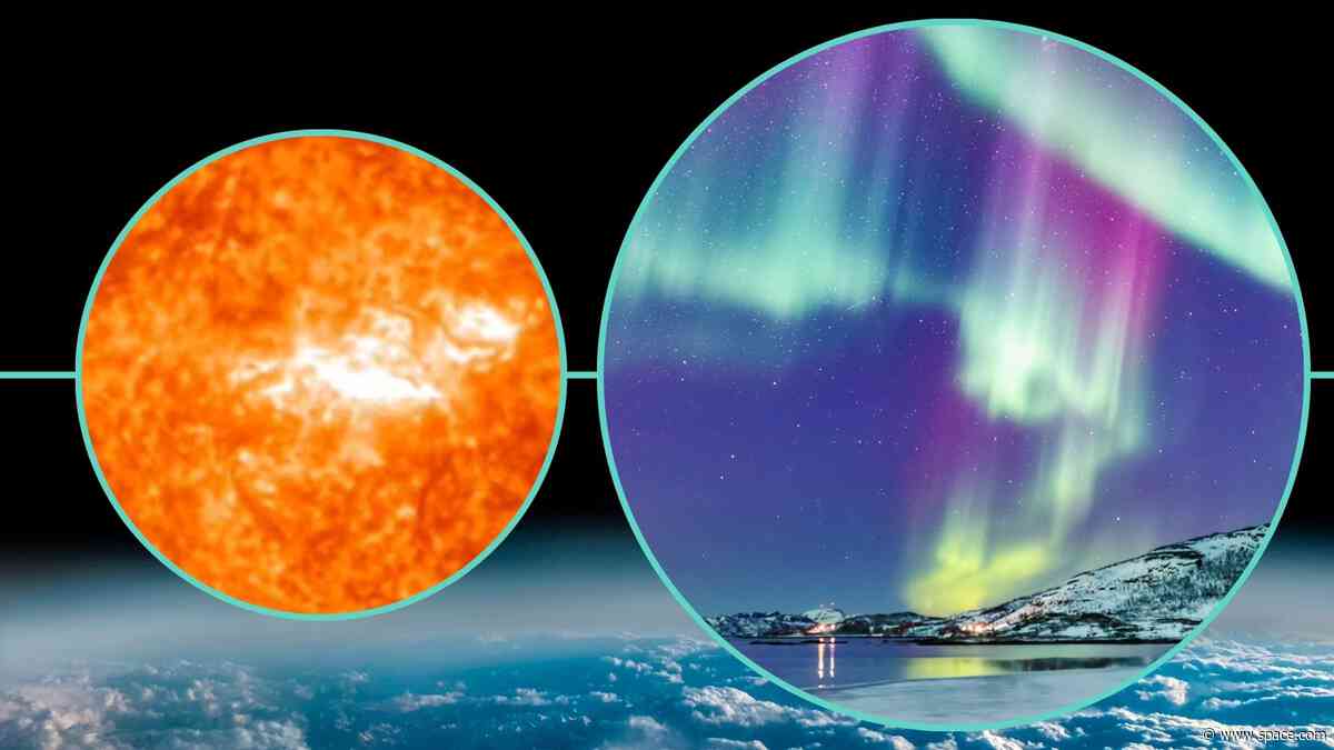NOAA issues geomagnetic storm watch as CMEs head toward Earth — northern lights possible Aug. 27-28