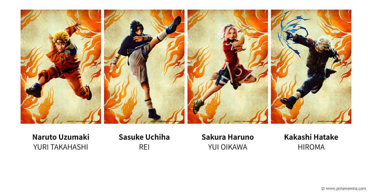 An Overwhelming "Ninja" Experience Transcending Dimensions in Kyoto! Character Visuals Revealed for Ninja Show NARUTO!
