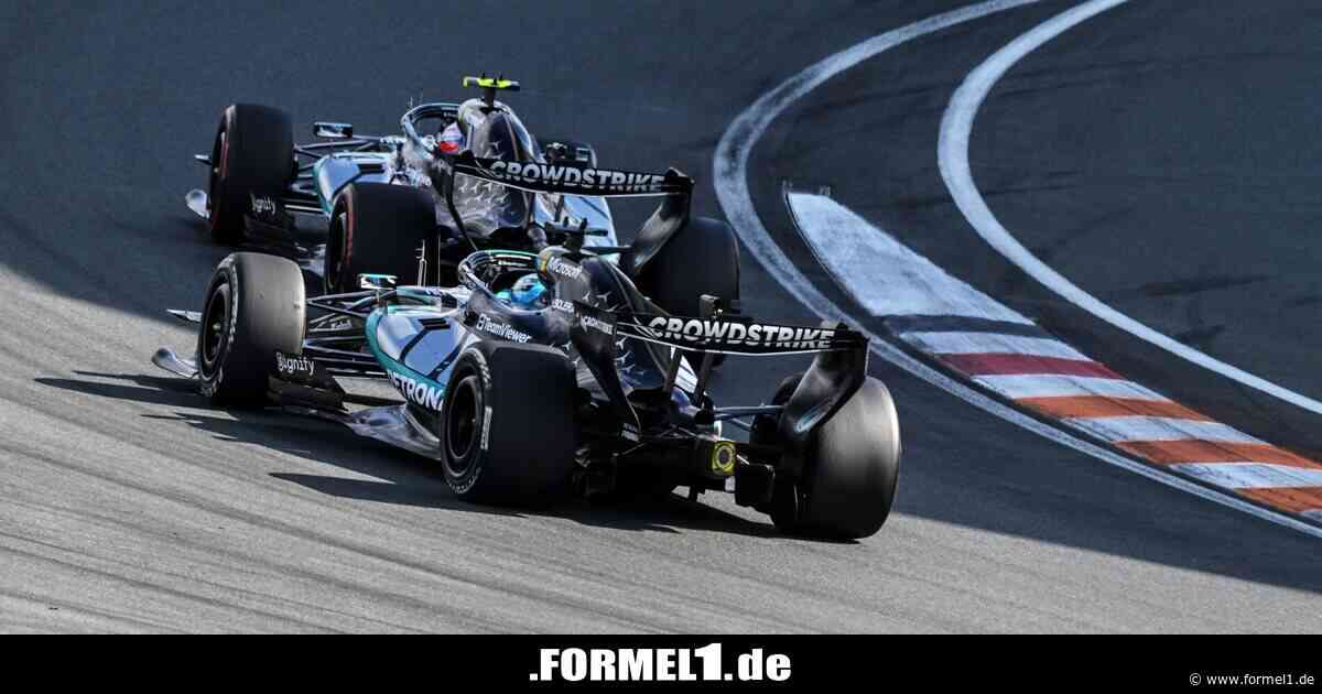Mercedes betont: Zandvoort-Stallorder sollte George Russell helfen