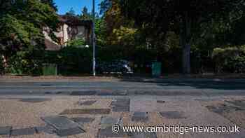 The Cambridge road with a whopping 51 'patchwork' pothole repairs