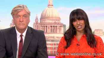 Good Morning Britain host comforted by ITV co-star as he breaks down on air