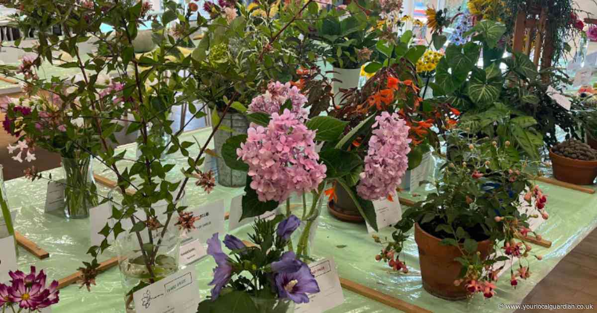 Flower show celebrates best local homegrown produce and plants