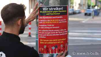 "Migra-Streik" vor Landtagswahl: Protest gegen AfD - viele Läden in Magdeburg machen dicht
