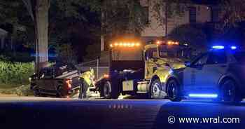 Sleepless driver crashes into tree in Raleigh