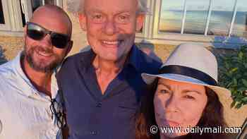 William and Mary co-stars Martin Clunes and Julie Graham delight fans as they reunite 20 years after playing lovers in rom-com series