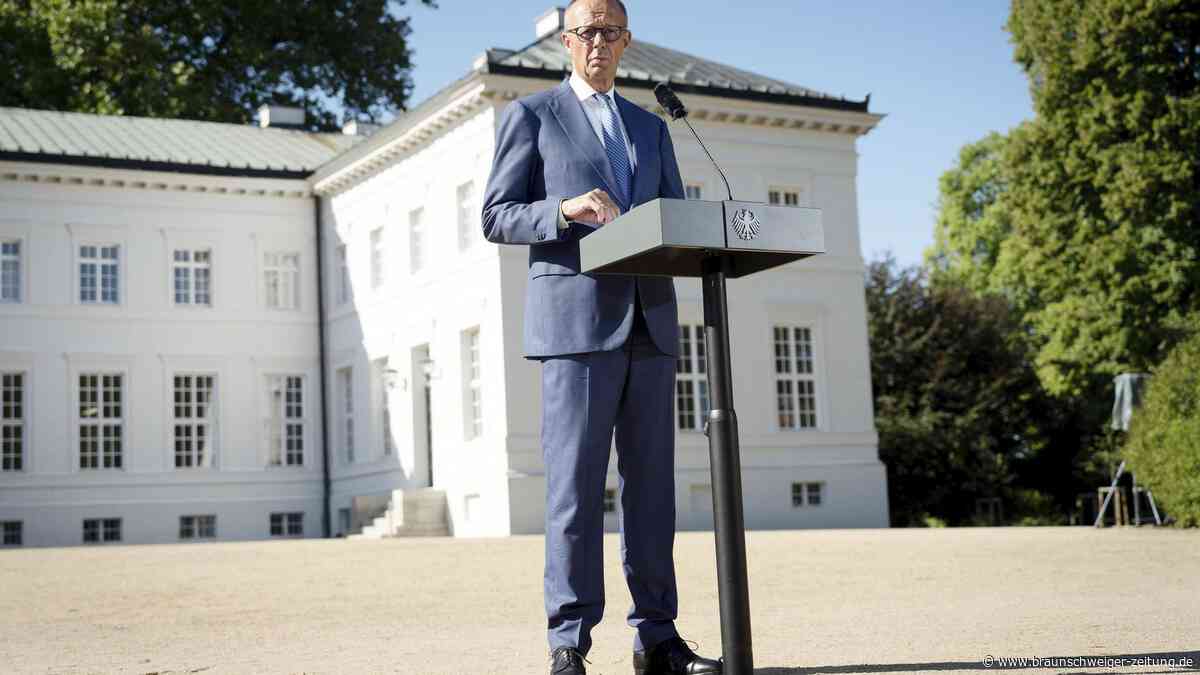Warum der Kanzler sich mit vier Wörtern unter enormen Druck setzt
