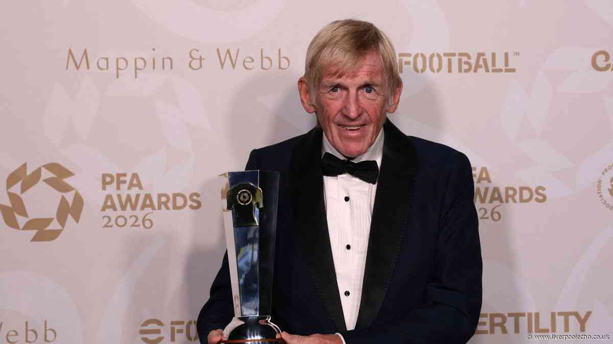 Liverpool icon Sir Kenny Dalglish reacts to PFA Merit Award - 'I've been very fortunate'