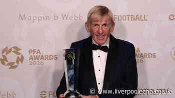 Liverpool icon Sir Kenny Dalglish reacts to PFA Merit Award - 'I've been very fortunate'