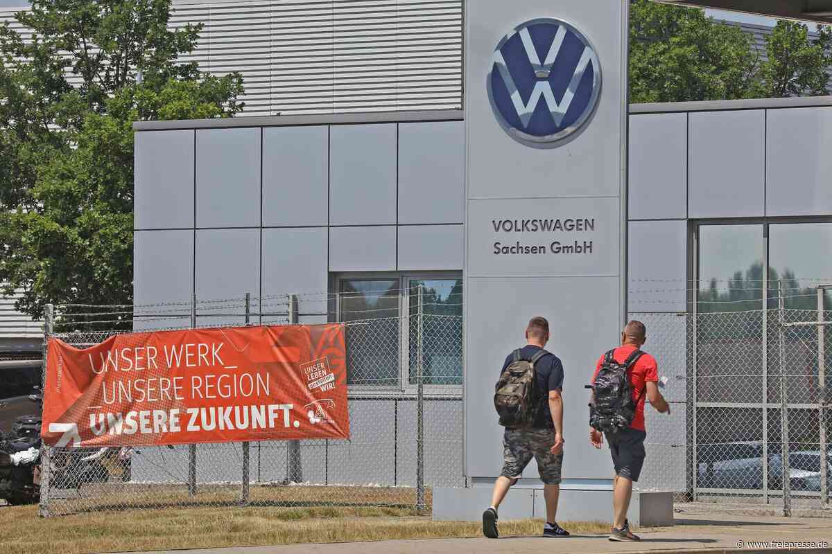 Vor dem Besuch von VW-Chef Blume in Zwickau: großer Frust, überzogene Erwartungen