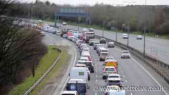 A19 three-lane closure near Norton due to oil spill causing 'severe' delays