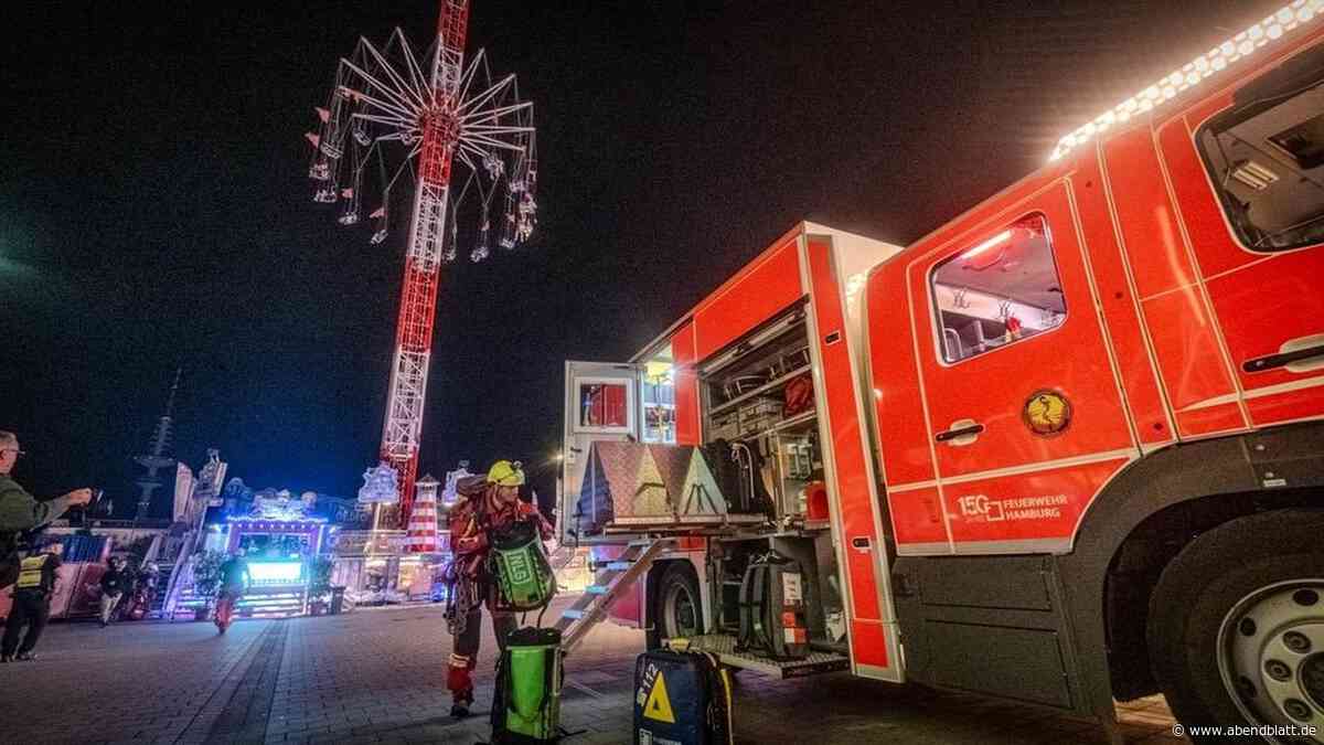 Hamburger Dom: 23 Menschen in Kettenkarussell gefangen – stundenlange Rettungsaktion