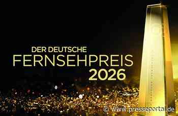 Deutscher Fernsehpreis 2026: 22 Nominierungen für das ZDF