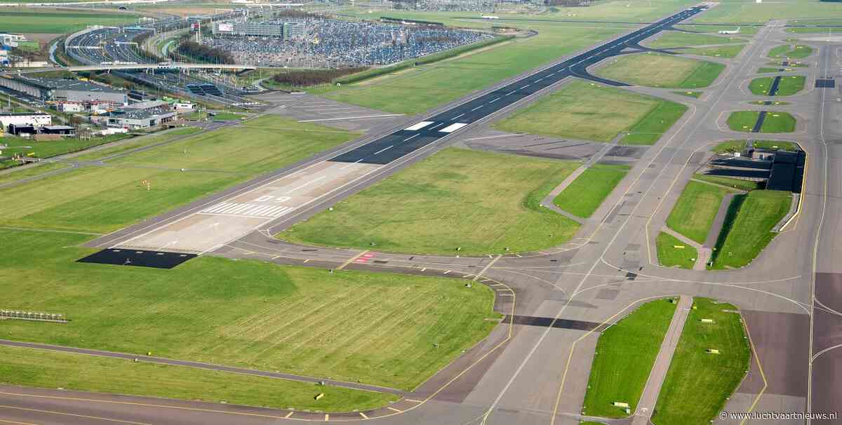 Buitenveldertbaan op Schiphol week niet inzetbaar wegens onderhoud
