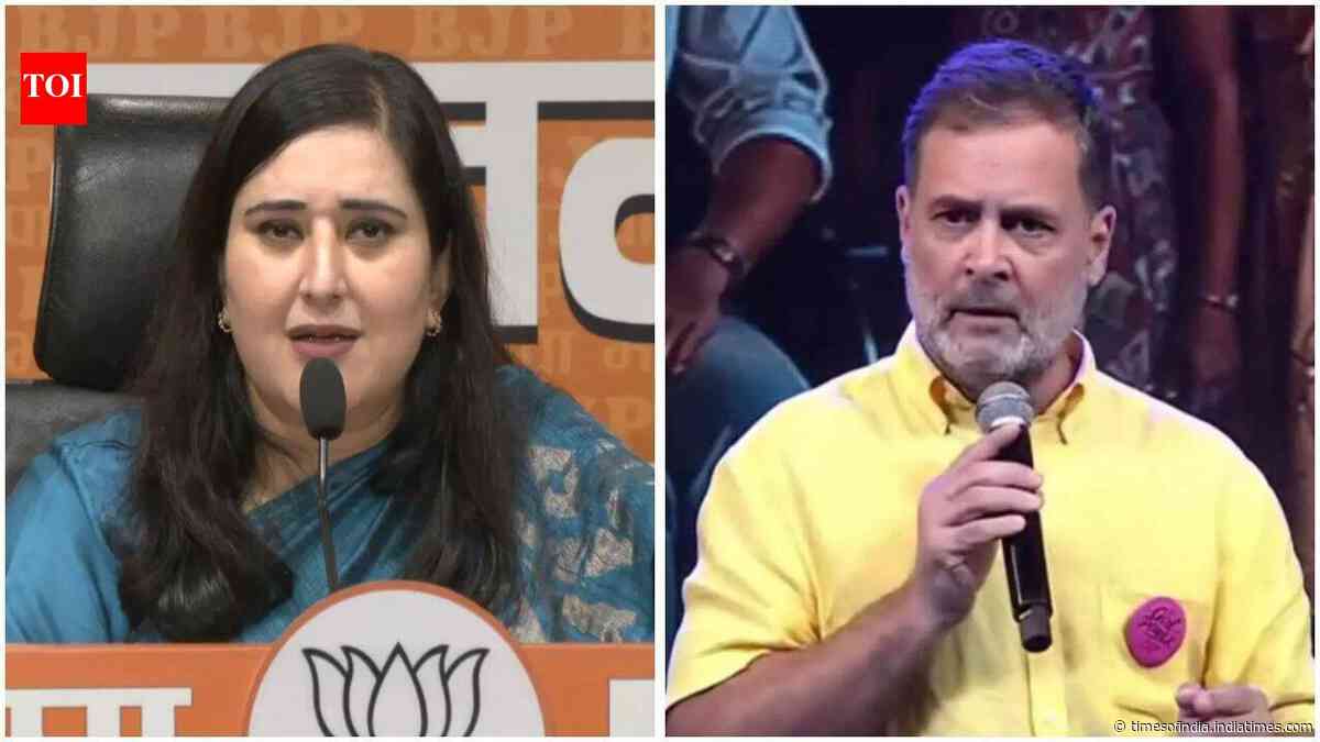 ‘Shouldn't it begin with Congress?' BJP targets Rahul Gandhi over 'smash the patriarchy’ remark