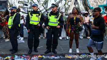 Police brace for Notting Hill Carnival carnage: Officers will use facial recognition cameras with double usual number of stewards on duty after record-breaking arrests