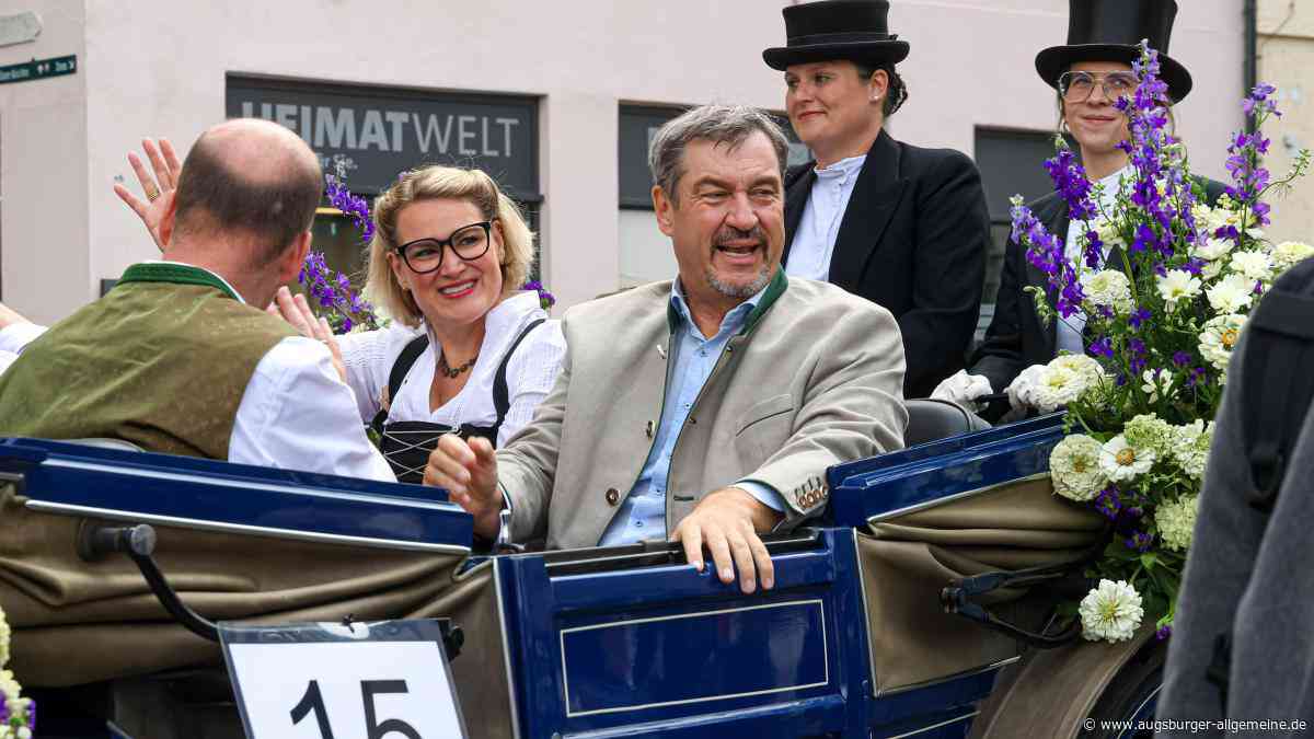 Kein Söder, kein Aiwanger: Wer vertritt die Staatsregierung beim Augsburger Plärrerumzug 2026?