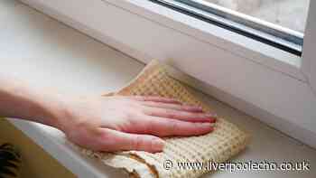 Windowsills will be clean and dust-free if you wipe them down with common laundry product