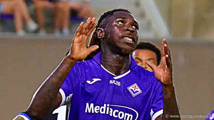 Kean-Fiorentina, è rottura totale: arriva in ritardo e decide di non allenarsi, vuole la cessione. Cosa è successo
