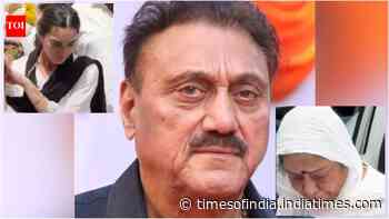 Karishma carries father Kuku Kohli's mortal remains