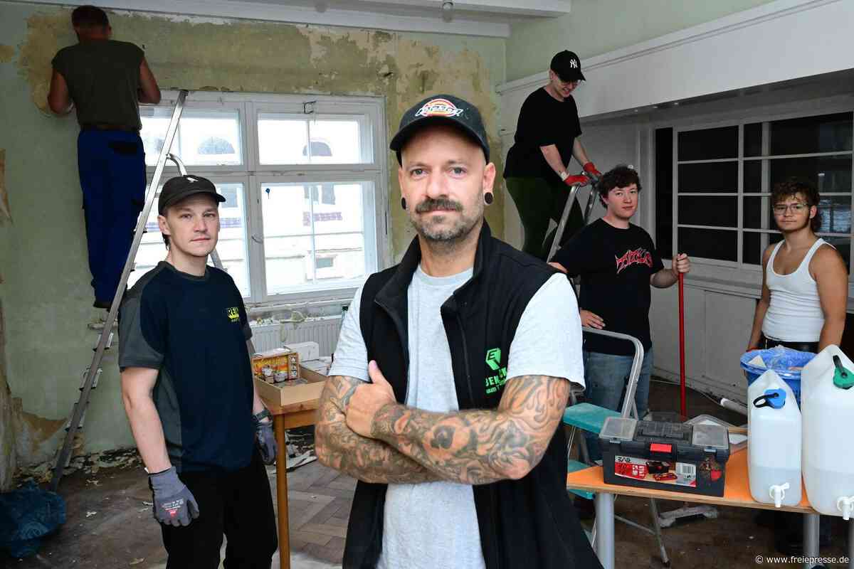 „Tschernobylhaus“ in Hartenstein wird zur „Stube 31“: Wer steckt hinter dem neuen Jugendclub?