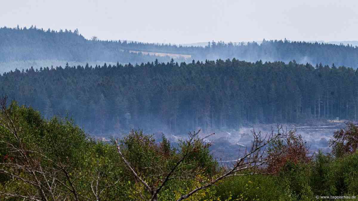 Feuer in Naturschutzgebiet: Erster Verdacht zur Brandursache im Hohen Venn