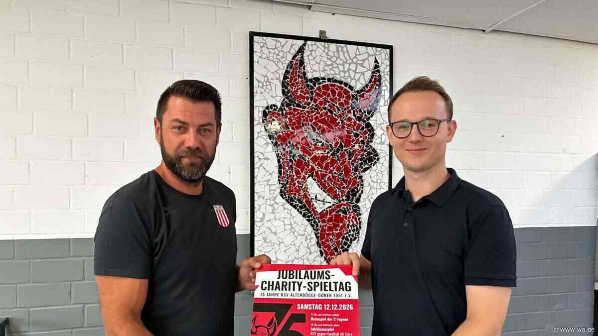 RSV Altenbögge feiert 75-Jähriges: Handball-All-Stars um Ex-Bundestrainer Brand spielen in Bönen