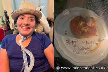 Restaurant forced to apologize after writing ‘Happy Birthday Wheelchair’ on dessert