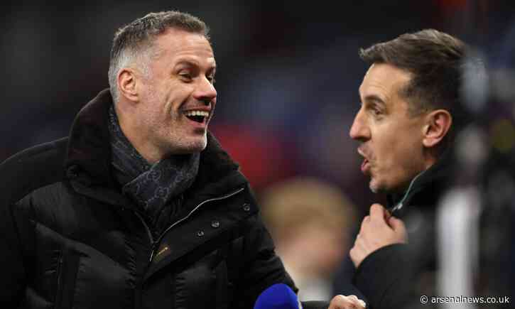 Carragher and Neville agree on Arsenal prediction but differ over their biggest title rivals
