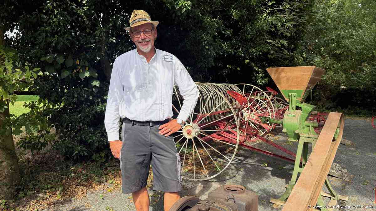 Dreschen war früher harte Arbeit – beim Müdener Dreschfest machte sie Spaß