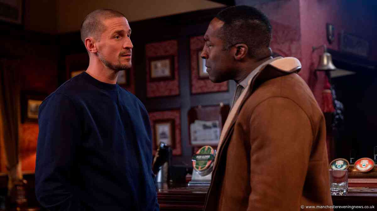 Coronation Street's Ronnie Bailey star says it's 'about to go down' as unexpected characters join forces